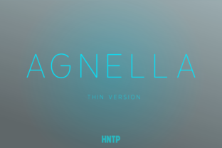Agnella Thin: A Modern Sans Serif Font for Web Headers