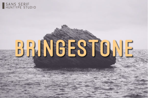 Bringestone: A Bold Sans Serif for Modern Brand Identity