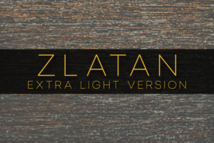 Designing with Zlatan Extra Light: A Modern Typeface for Branding