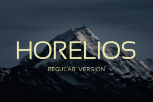 Elevate Your Brand with the Horelios Typeface