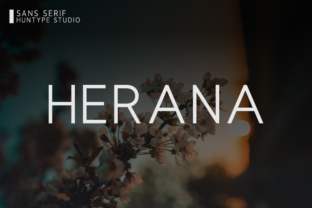 Herana Font: The Clean Sans Serif for Handmade Brands