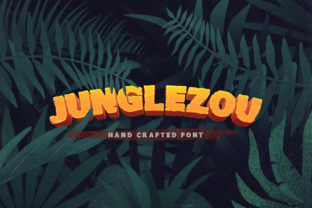 Junglezou: A Quirky Sans Serif Font for Bold Branding