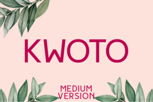 Kwoto Medium: A Versatile Sans Serif for Modern Branding