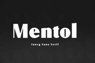 Mentol: The Clean Sans Serif Typeface for Scroll-Stopping Designs