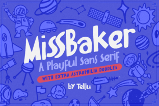 MissBaker: A Playful Sans Serif Font for Makers