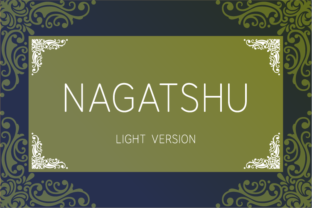 Nagatshu Light: A Modern Sans Serif Font for Web Design