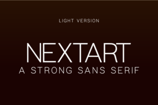 Nextart Light: A Timeless Typeface for Small Business Branding