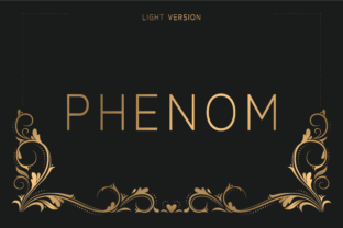 Phenom Light: A Modern Typeface for Polished Branding