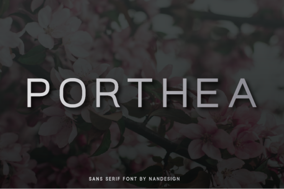 Porthea: The Clean Typeface That Upgrades Small Business Brands