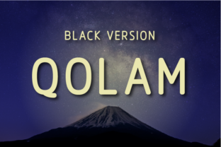 Qolam Black: A Timeless Sans Serif for Modern Brand Identity