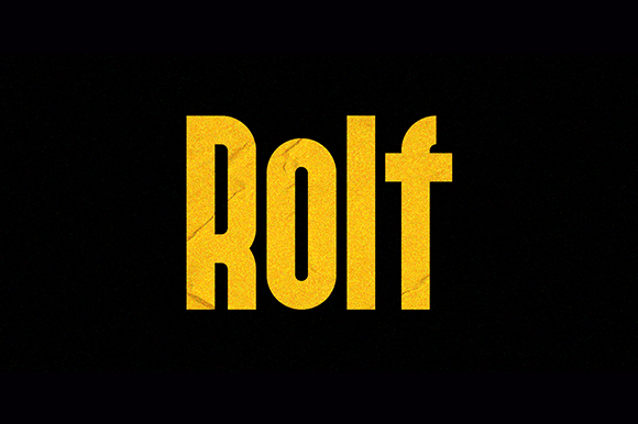 Rolf: A Clean Sans Serif Typeface for Modern Editorial Design