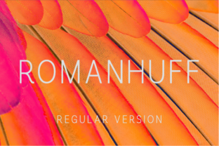 Romanhuff: A Timeless Sans Serif for Editorial Design
