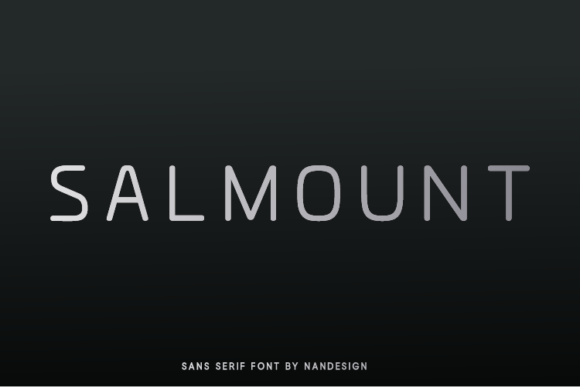 Salmount: A Clean Sans Serif Typeface for Modern Web Design