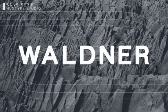 Waldner: A Clean Sans Serif Font for Handmade Brands