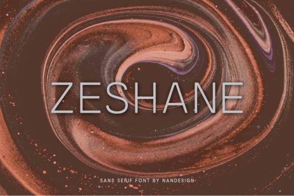 Zeshane: A Clean Sans Serif Font for Modern Web Design